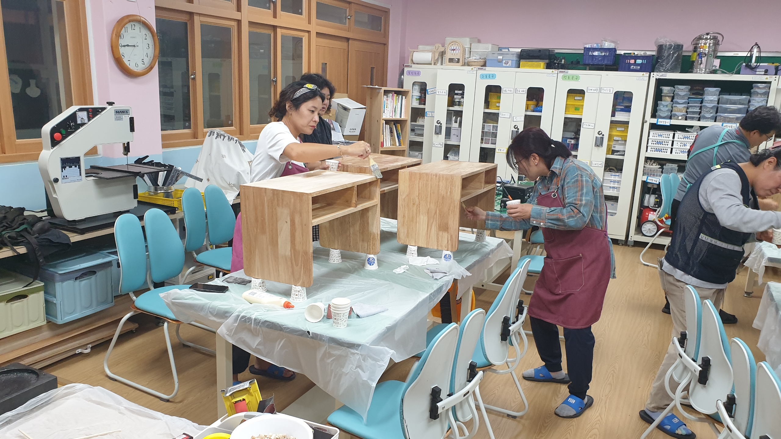 생활목공  동아리 